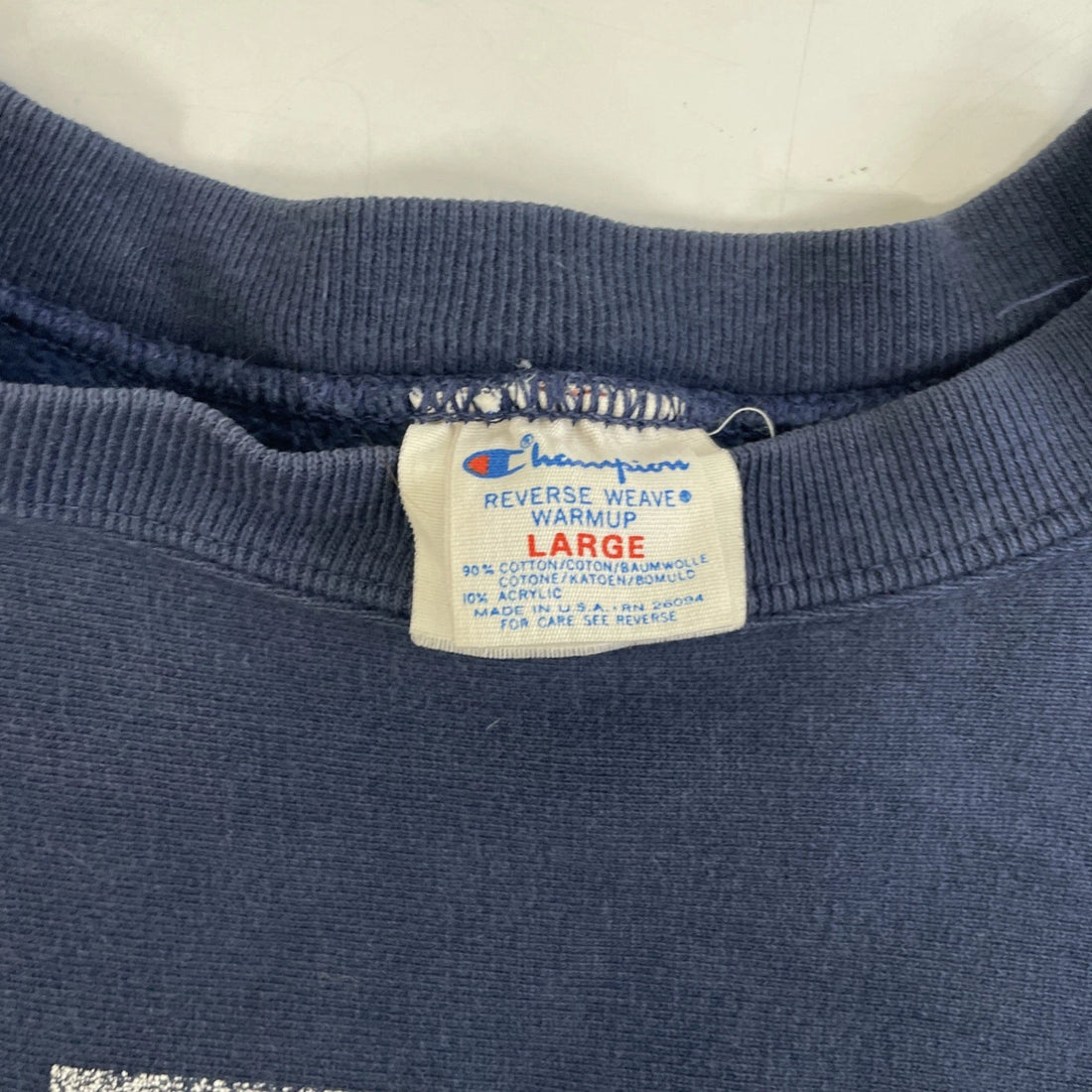 Vintage Penn Champion Reverse Weave Crewneck Sweatshirt Size Large 80s