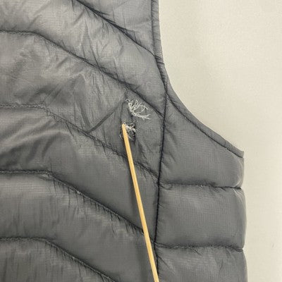 The North Face Puffer Vest Jacket Size XL Black Down Insulated