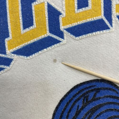 Vintage Delaware Fightin' Blue Hens Crewneck Sweatshirt Size Medium 90s NCAA