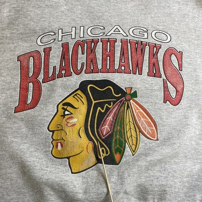 Vintage Chicago Blackhawks Sweatshirt Crewneck Size XL 90s NHL
