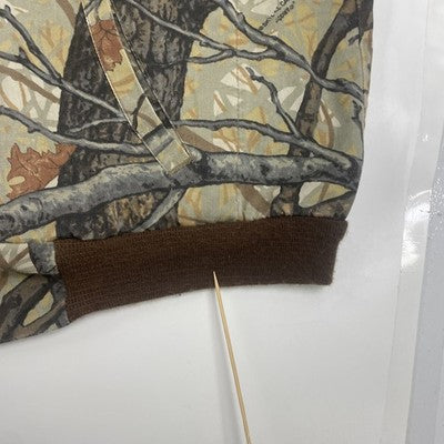 Vintage Tree Camo Bomber Jacket Size 2XL Hunting