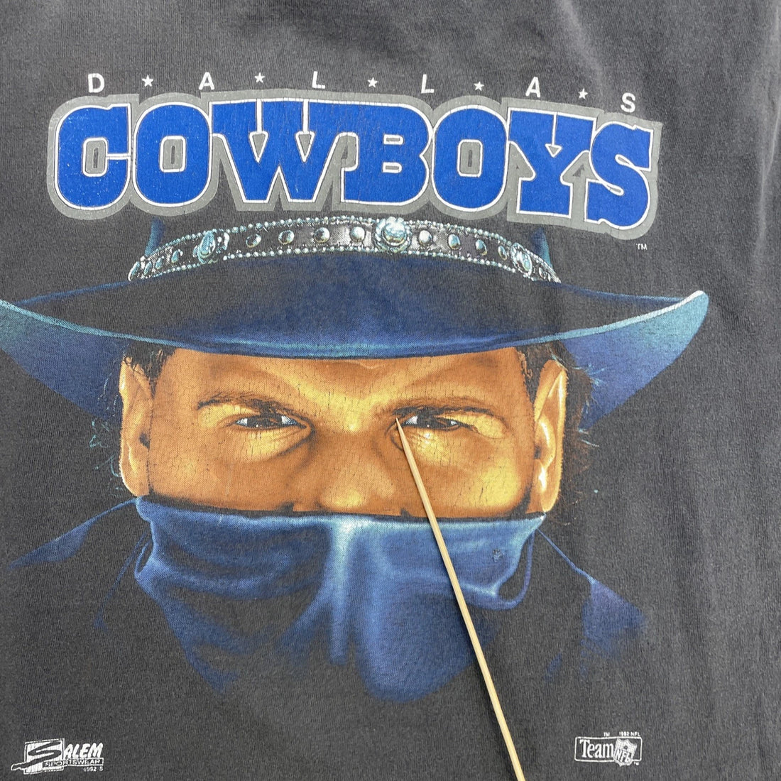 Vintage Dallas Cowboys Salem T-Shirt Size XL 1992 90s NFL