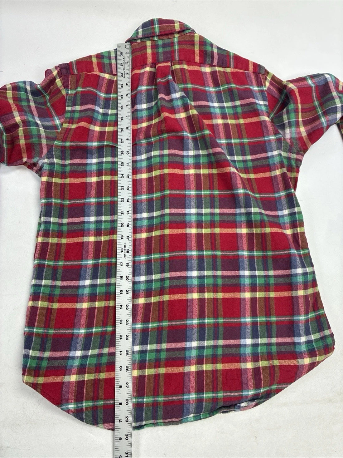 Ralph Lauren Button Up Shirt Size Medium Plaid