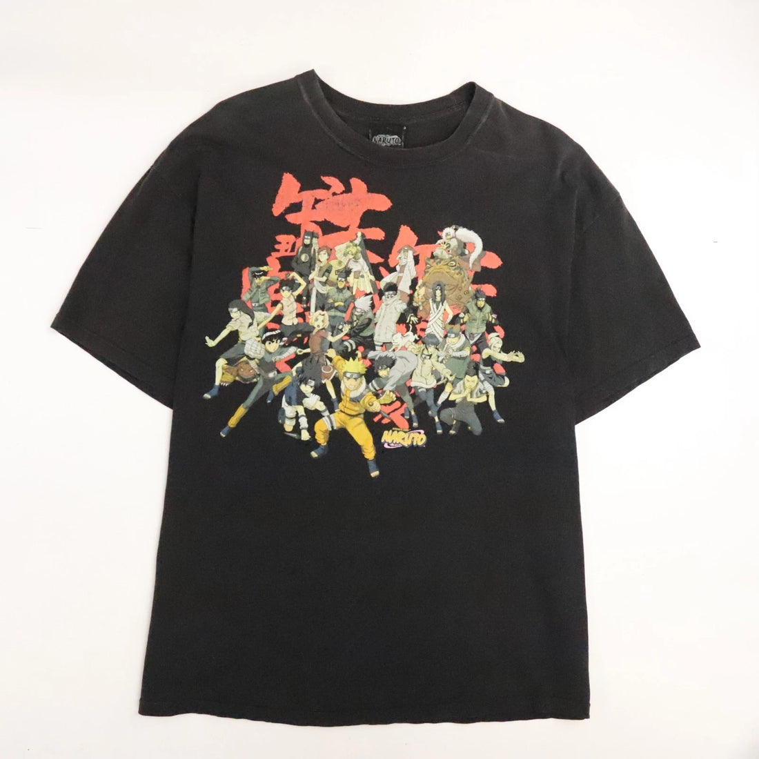 Vintage Naruto T-Shirt Size XL Shonen Jump Anime Manga 2002