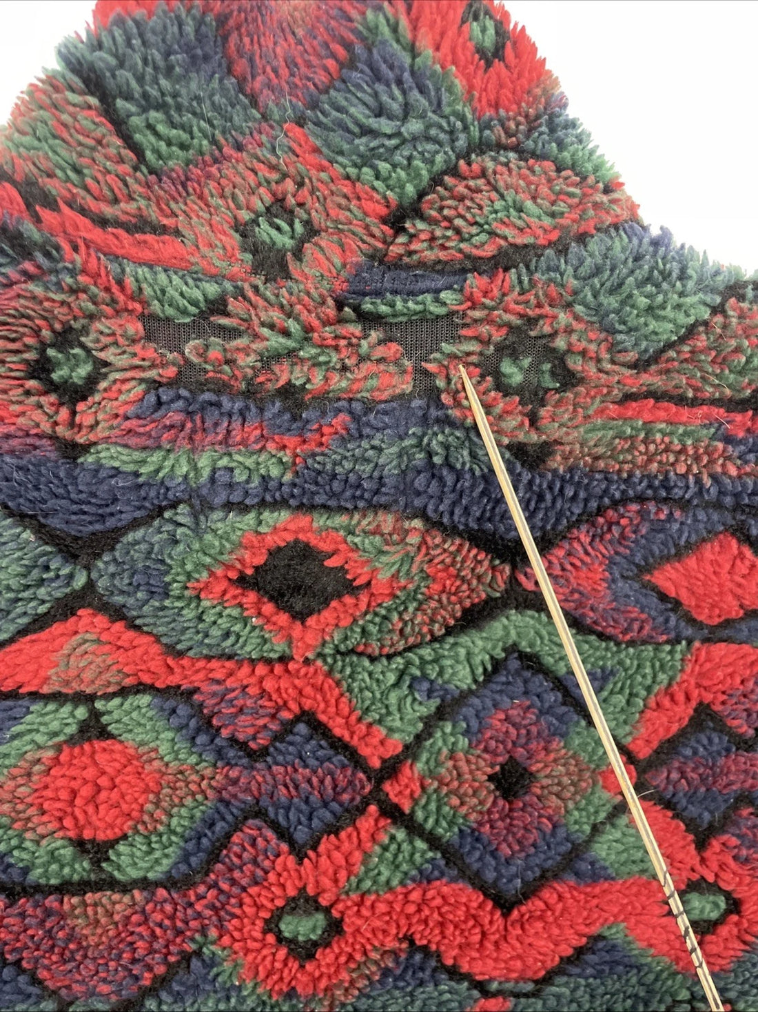 Vintage Woolrich Fleece Jacket Size XL