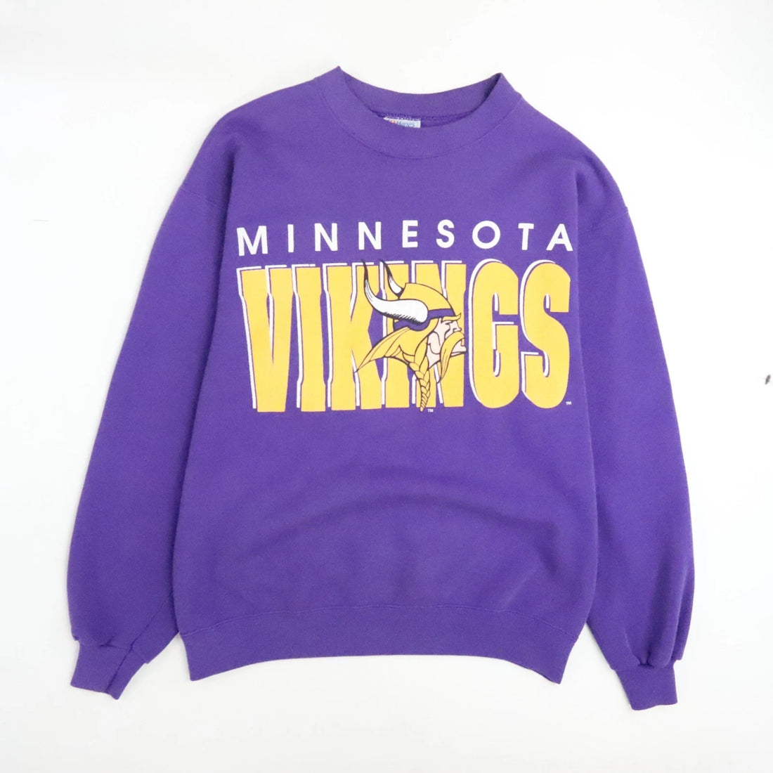 Vintage Minnesota Vikings Sweatshirt Crewneck Size Large 90s NFL