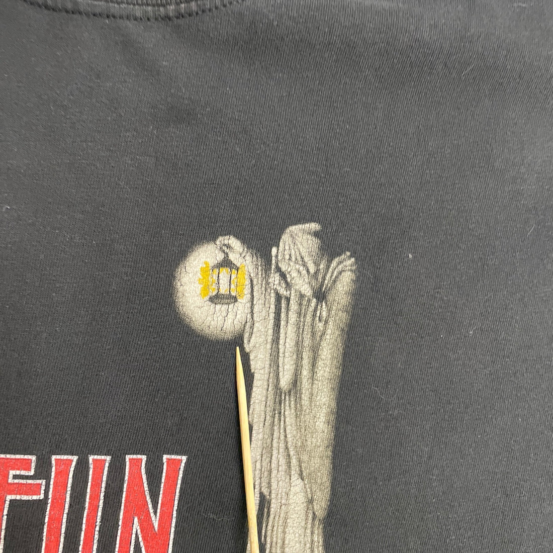 Vintage Led Zeppelin Zoso T-Shirt Size Large Band Tee