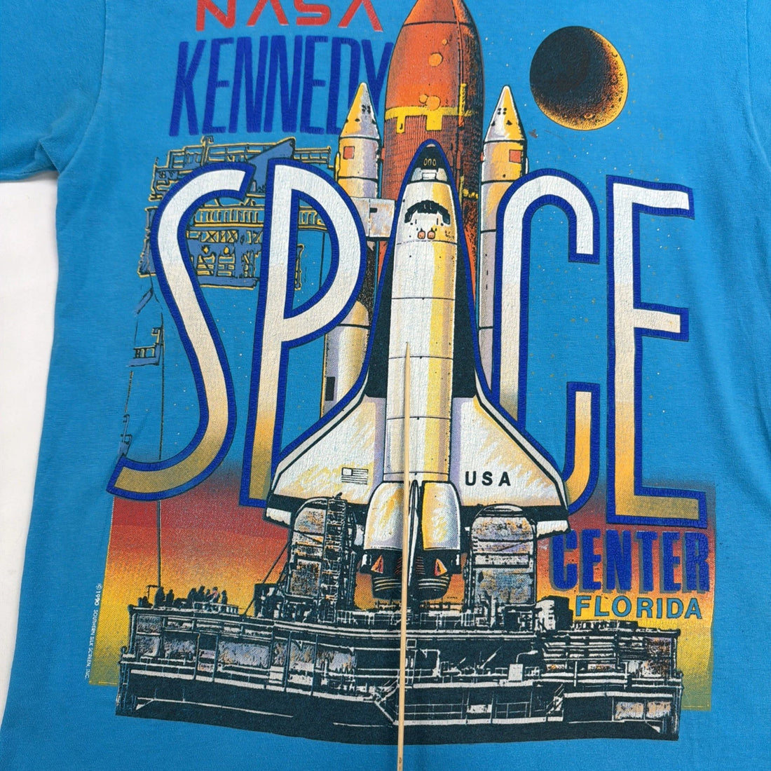Vintage NASA Kennedy Space Center T-Shirt Size Medium 90s