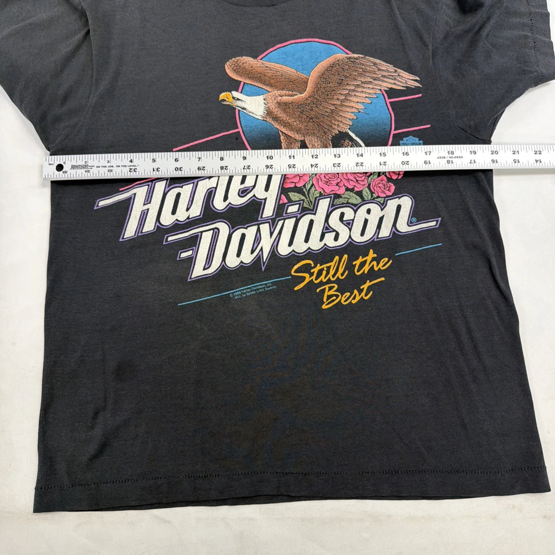 Vintage Harley Davidson Motorcycles Still The Best Eagle T-Shirt Large 80s 1989