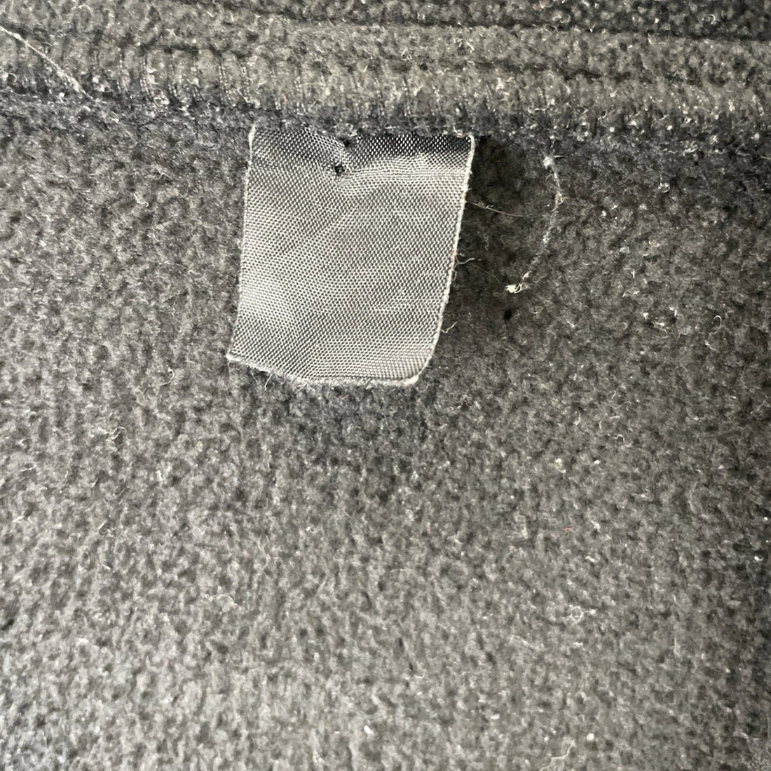 Vintage ESPN The Magazine 1/4 Zip Fleece Jacket Size Large Black