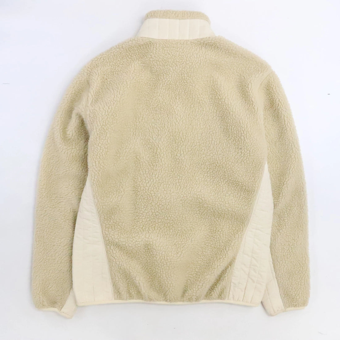 Patagonia Synchilla Deep Pile Fleece Jacket Womens Size XL Oatmeal