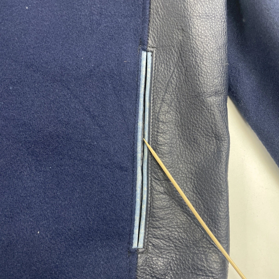 Vintage Roots Team USA Olympics 2002 Wool Leather Varsity Jacket Size Medium