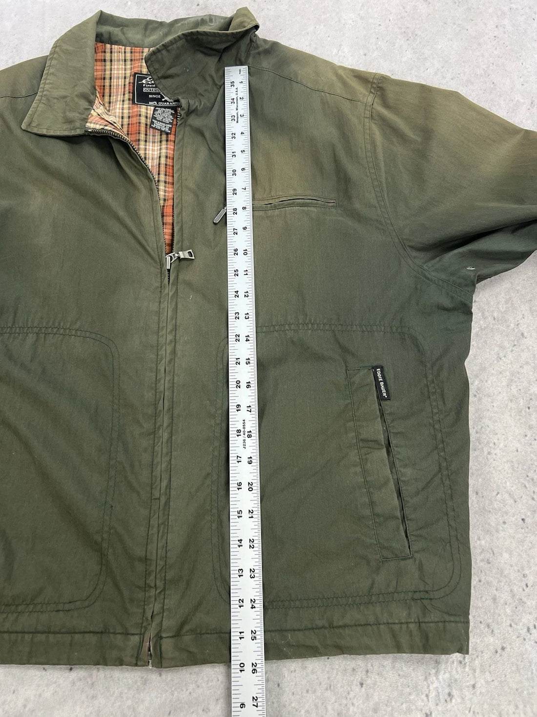 Vintage Eddie Bauer Harrington Bomber Jacket Size Medium
