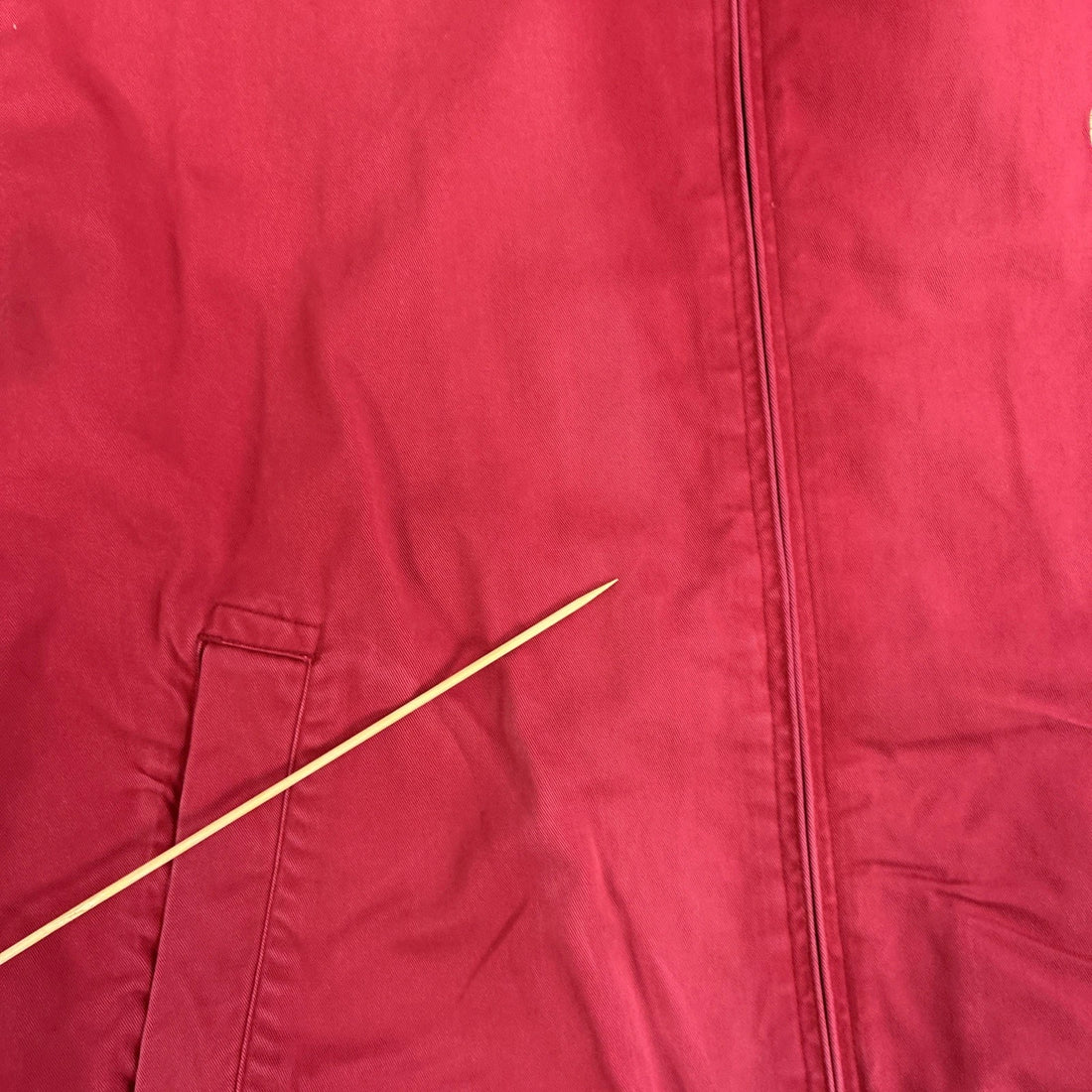 Vintage Nautica Two Tone Harrington Bomber Jacket Size Large Blue Red