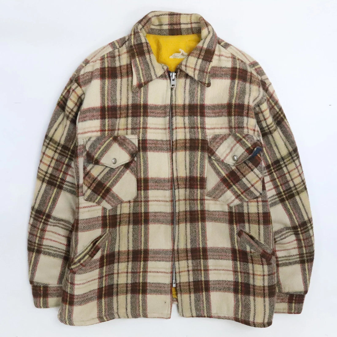 Vintage Wool Coat Jacket Size XL