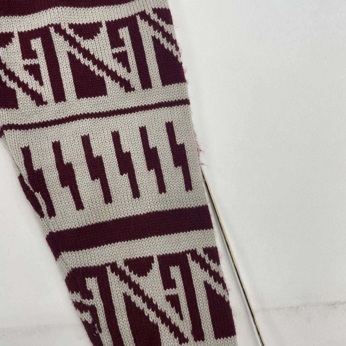 Vintage Prince Raphaelo Turtle Neck Knit Sweater Size Large Aztec Western