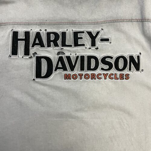 Vintage Harley Davidson Motorycycles Long Sleeve T-Shirt Size XL Distressed