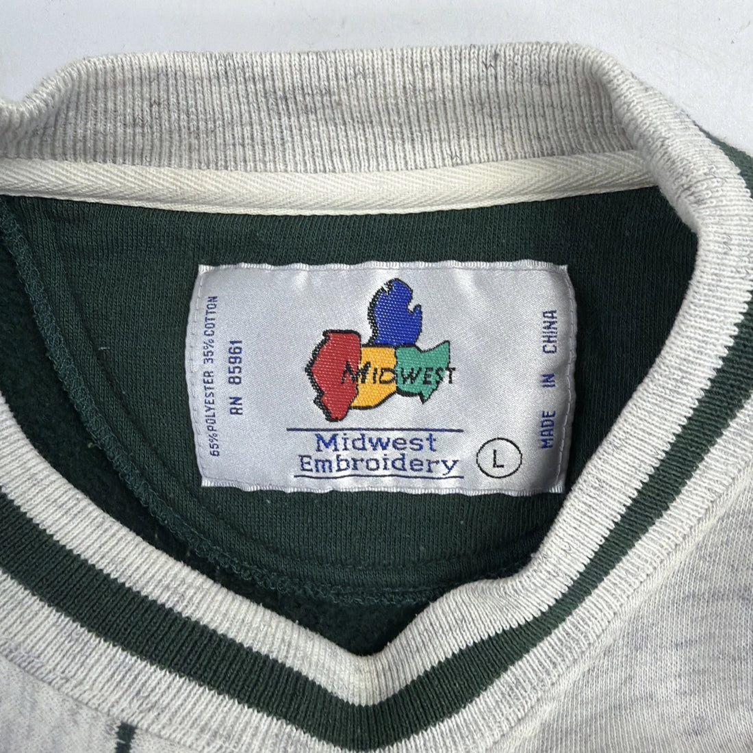 Vintage Notre Dame Fighting Irish Crewneck Sweatshirt Size Large NCAA