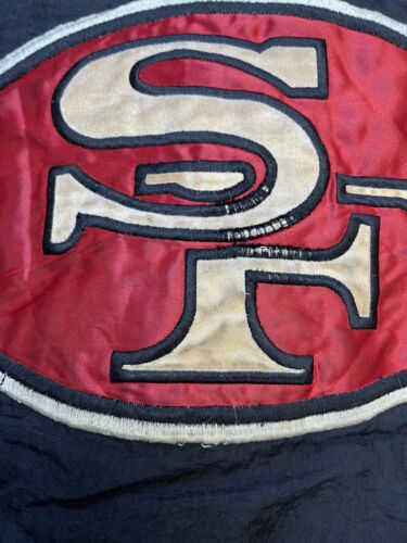 Vintage San Francisco 49ers Starter Puffer Jacket Size Large NFL