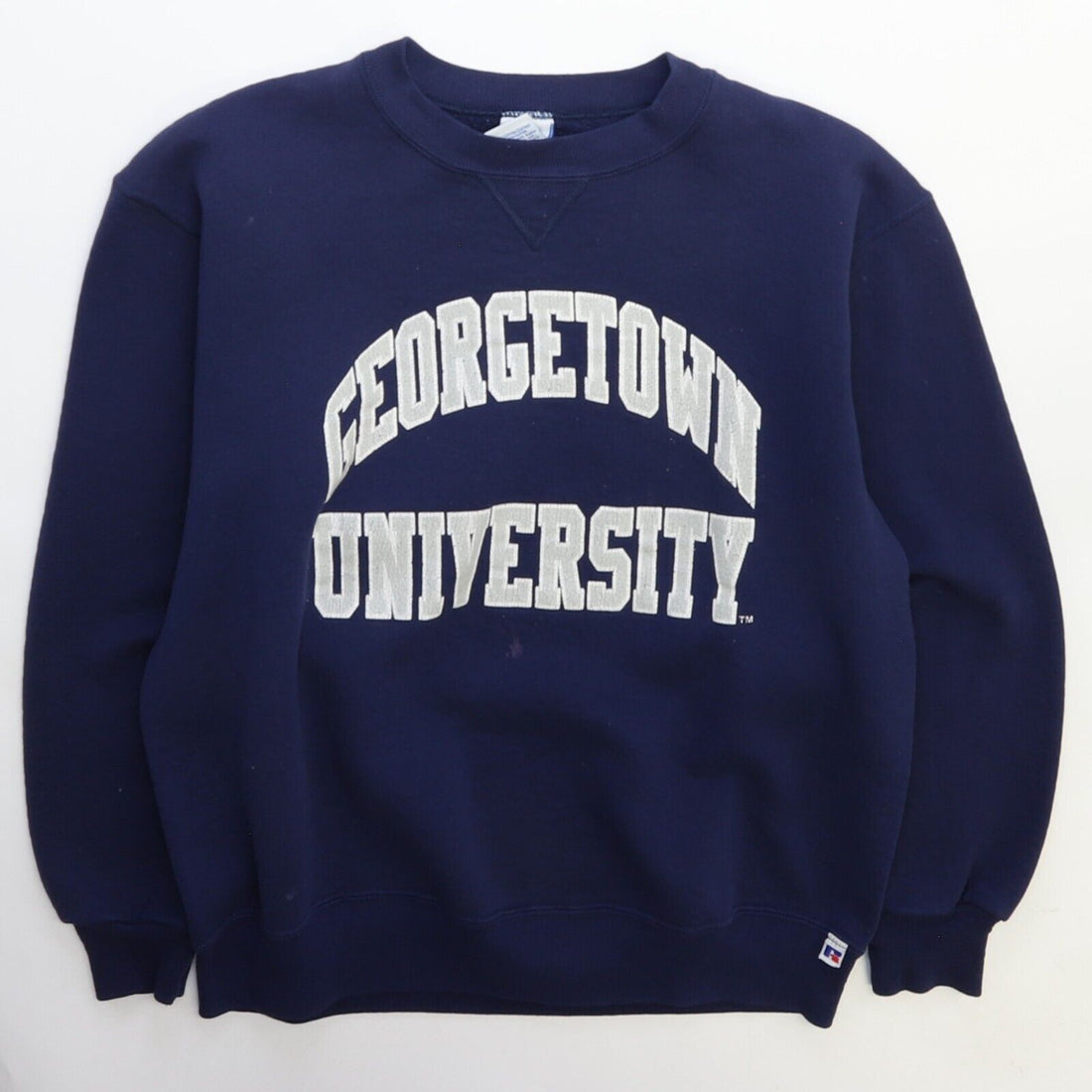 Vintage Georgetown Hoyas Russell Athletic Crewneck Sweatshirt Large 90s NCAA