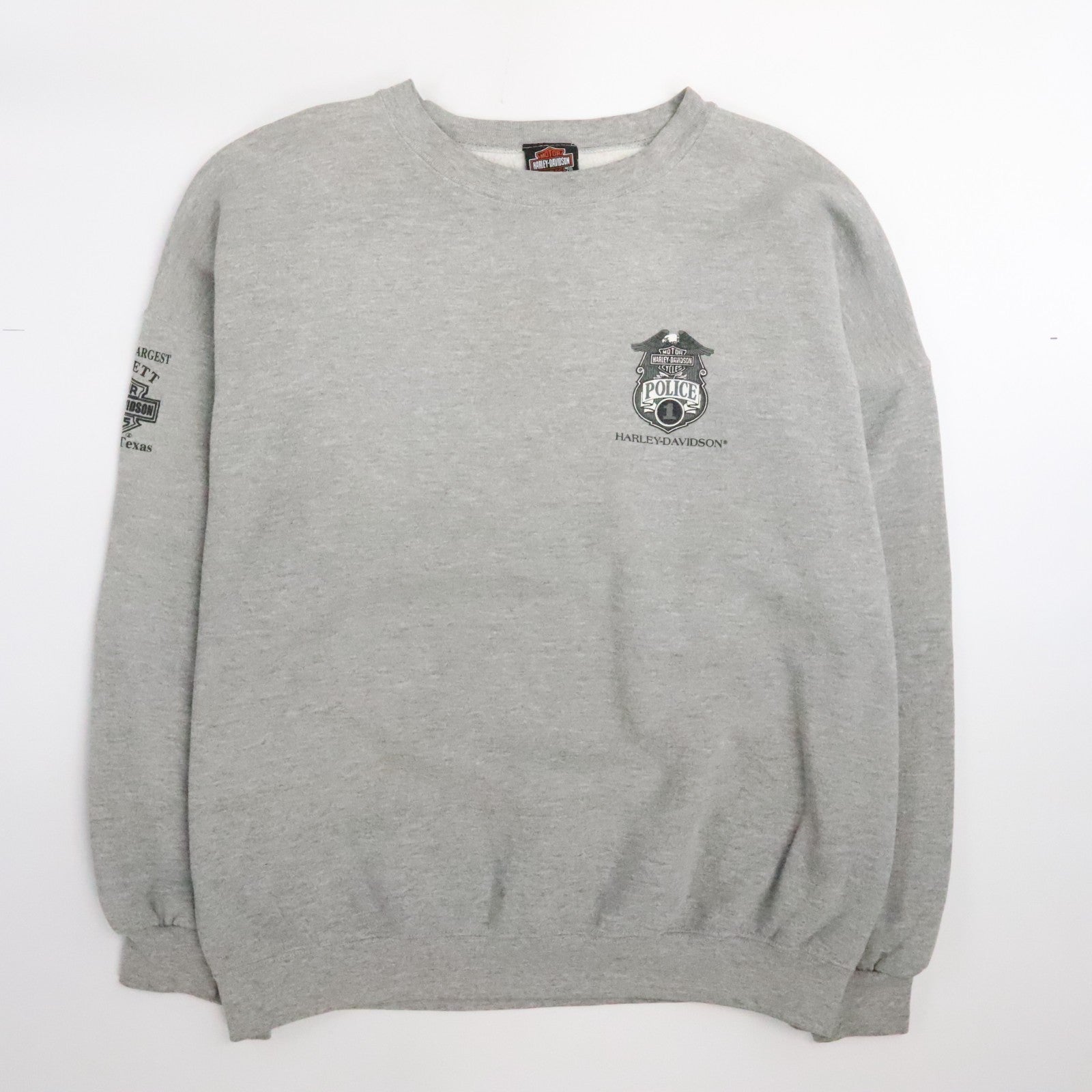 Harley Davidson 80s crewneck スエット Vintage 1988 Harley Davidson Sweatshirt Mens Medium Chopper