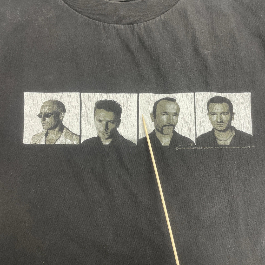 Vintage U2 Pop Mart Tour 1997 T-Shirt Size XL 90s