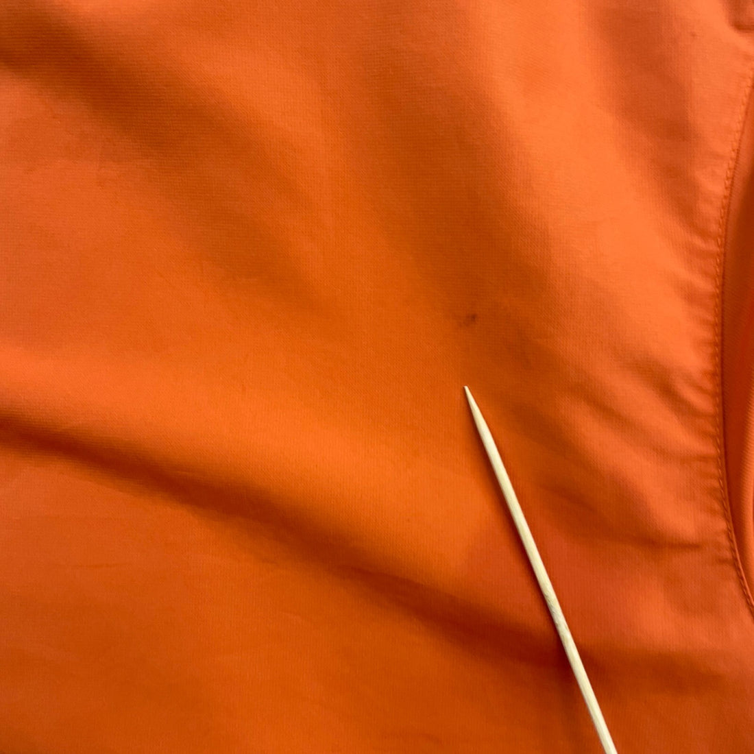 Nike Windbreaker Light Jacket Size Medium Orange Hooded