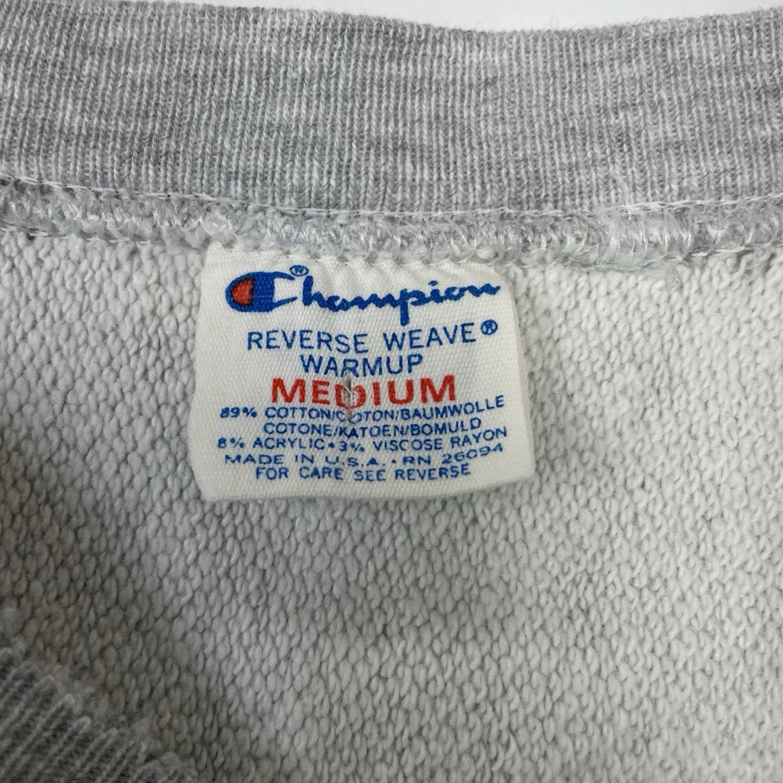 Vintage Norwich University Champion Reverse Weave Crewneck Sweatshirt Medium 80s