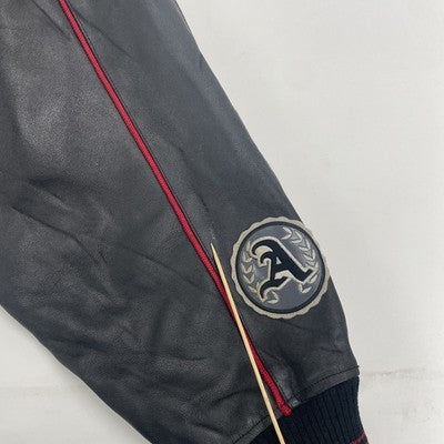 Vintage Avirex Leather Wool Varsity Jacket Size 3XL Y2K