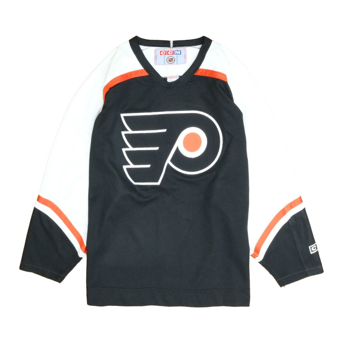 Vintage Philadelphia Flyers CCM Hockey Jersey Size Large 90s NHL