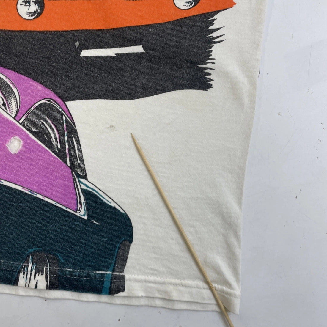 Vintage Chevrolet Stock Street Strip T-Shirt Size Large Cars Auto 90s