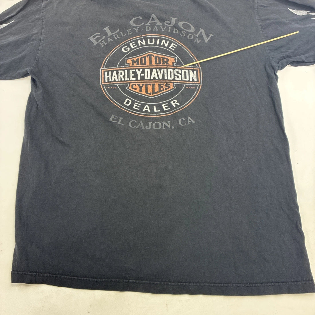 Vintage Harley Davidson Long Sleeve T-Shirt Size 2XL