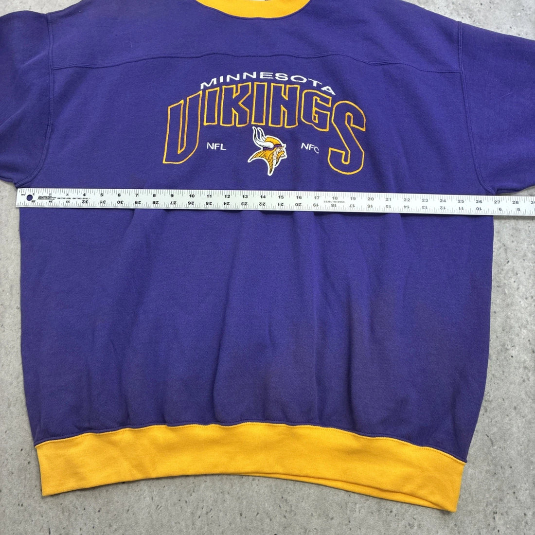 Vintage Minnesota Vikings CSA Sweatshirt Crewneck Size XL NFL