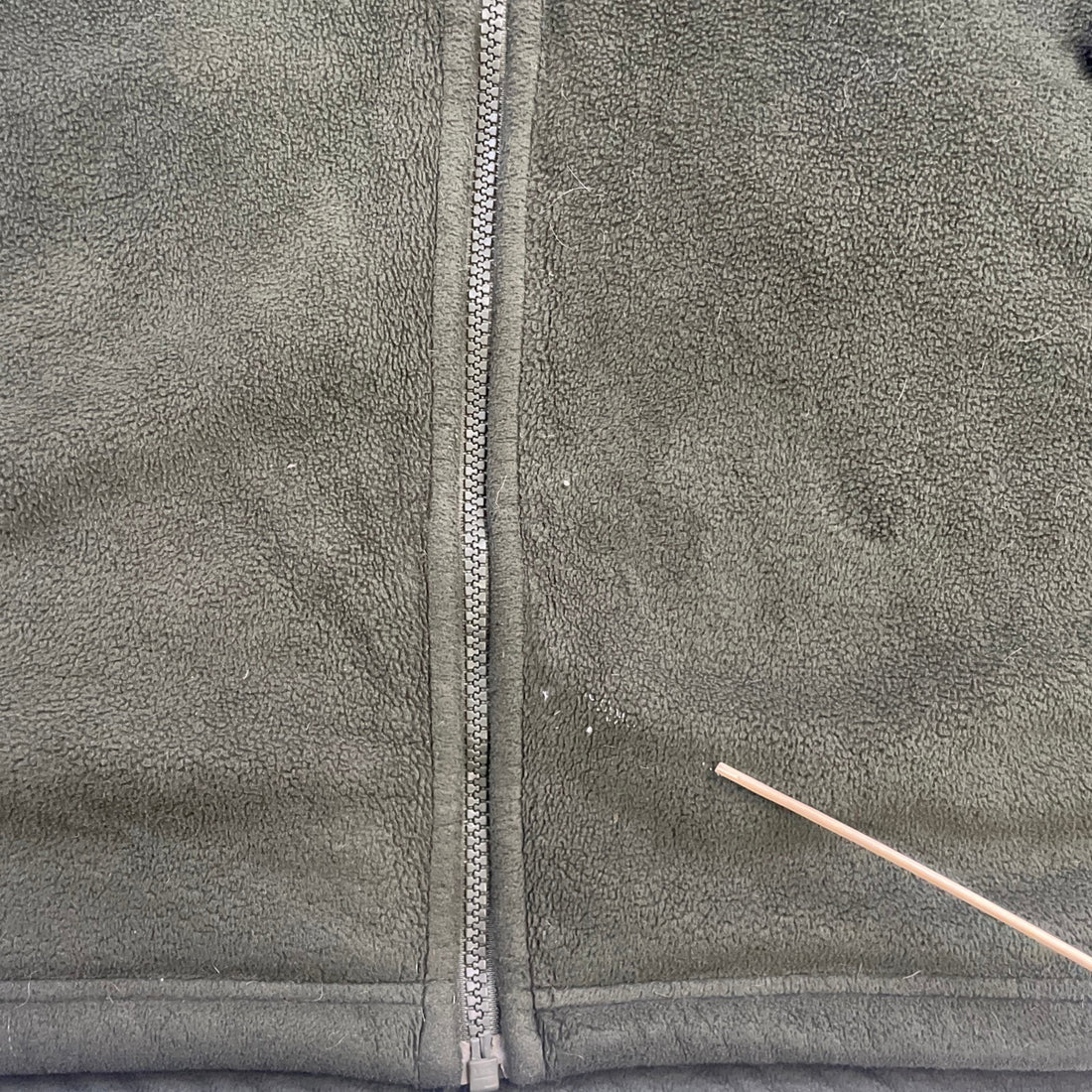 Vintage L.L. Bean Full Zip Fleece Jacket Size Large Green