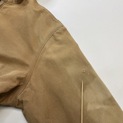 Vintage Carhartt Canvas Work Bomber Jacket Size 2XL J04 BRN