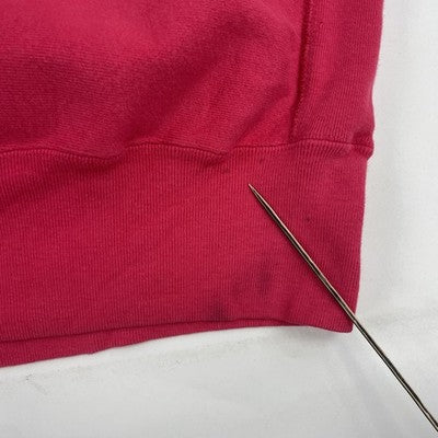 Vintage Champion Reverse Weave Spell Out Crewneck Sweatshirt Size XL Pink 90s