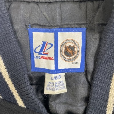Vintage Philadelphia Flyers Logo Athletic Wool Varsity Jacket Size Large NHL