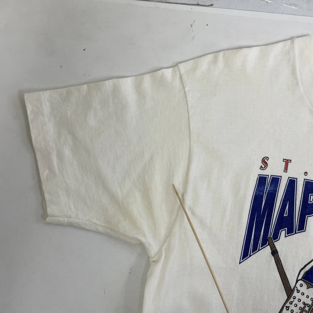 Vintage St. John's Maple Leafs Hockey Inaugural Year T-Shirt Size XL 90s AHL