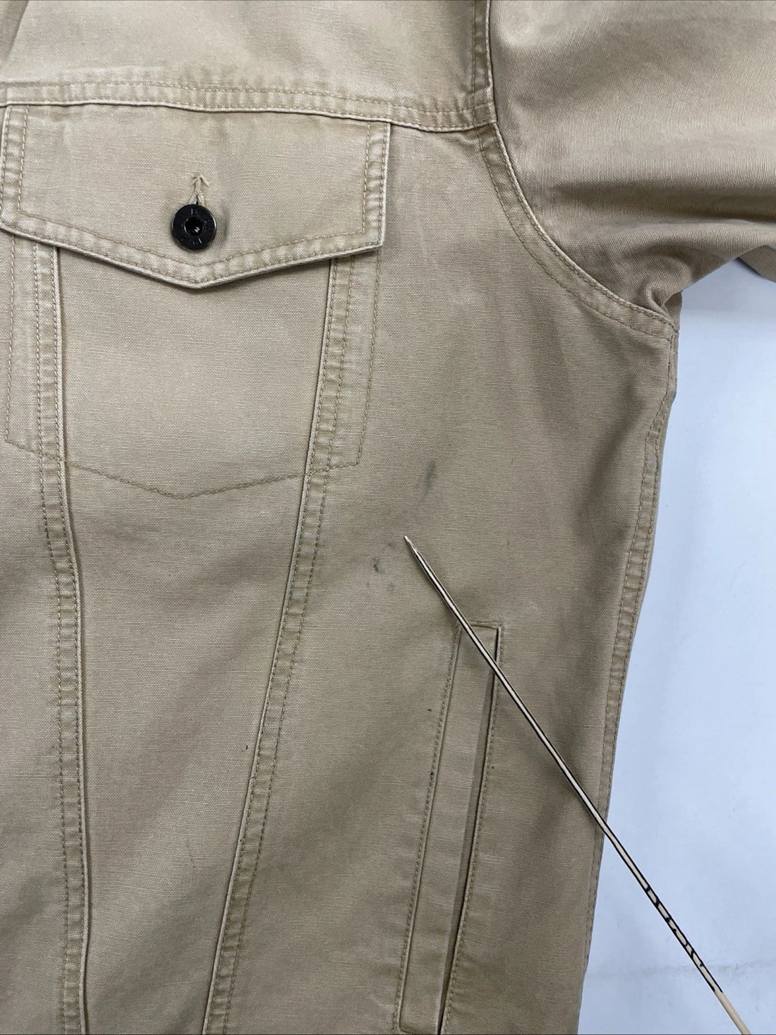 L.L. Bean Trucker Jacket Size Medium Brown