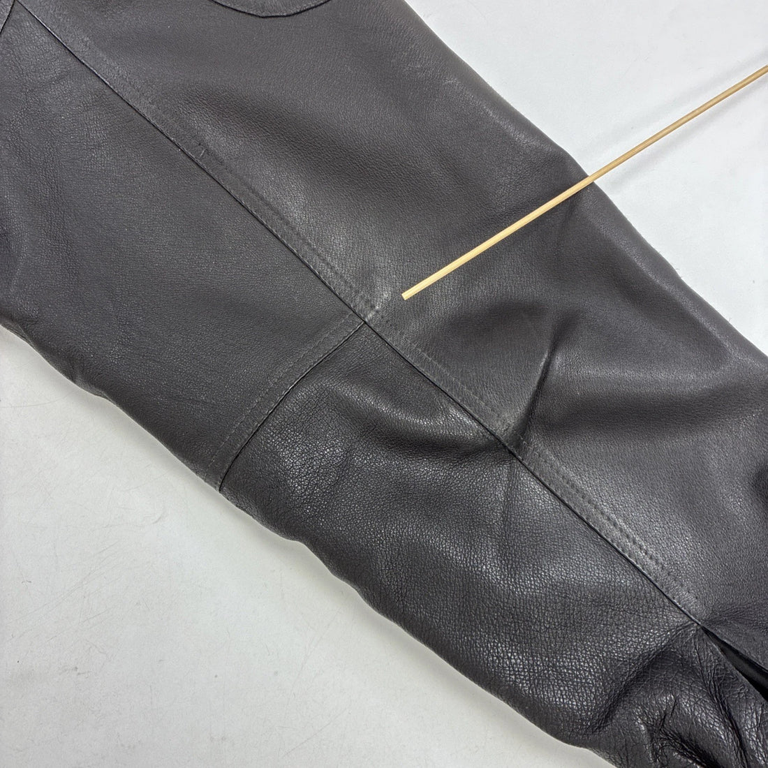 David Taylor Leather Bomber Jacket Size Medium
