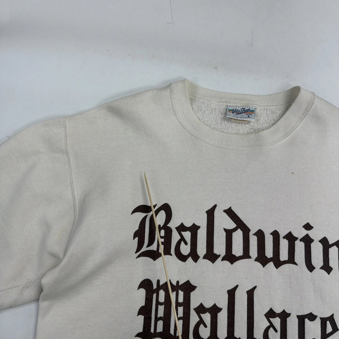 Vintage Baldwin Wallace Olde English Sweatshirt Large 90s