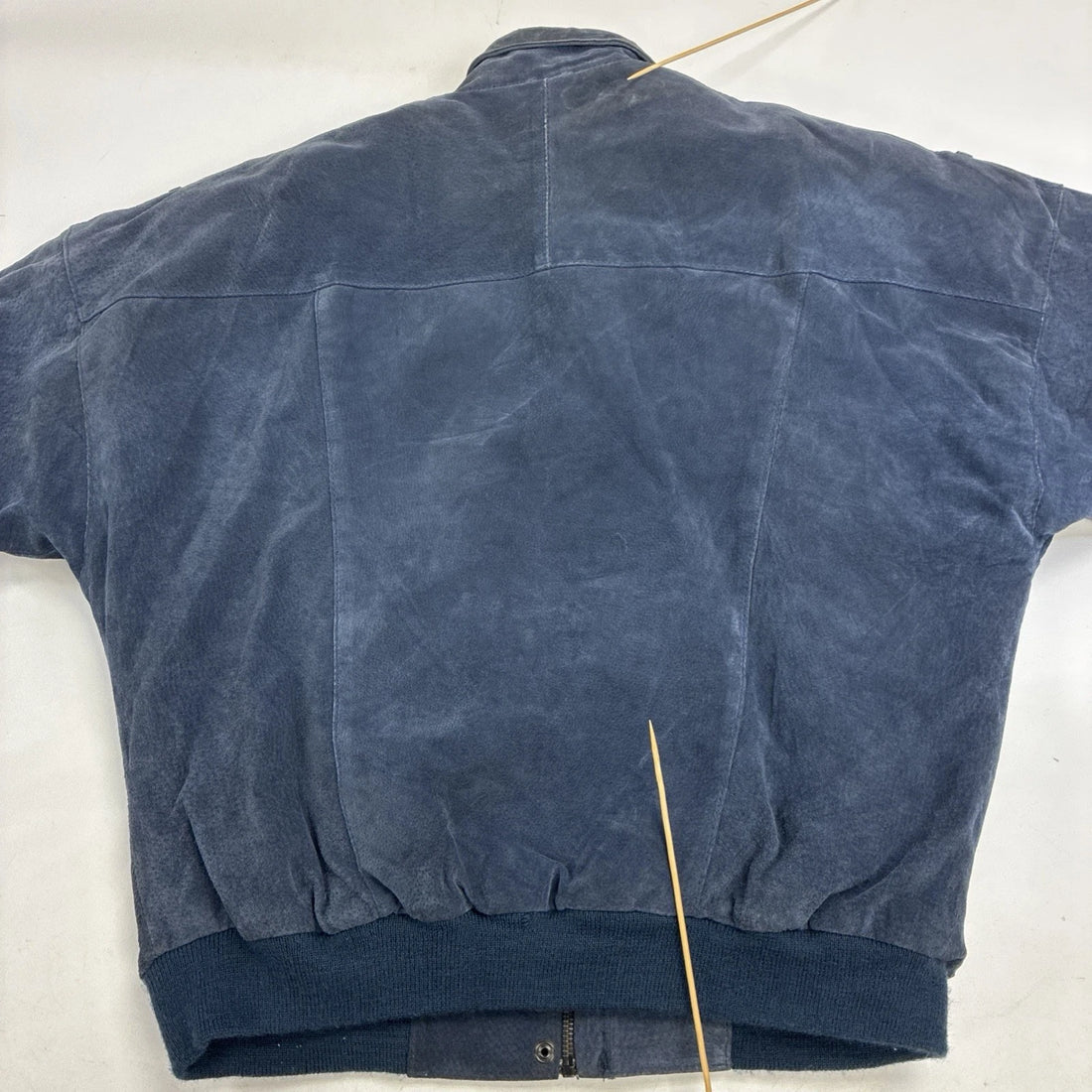 Vintage Leather Suede Bomber Jacket Size Medium