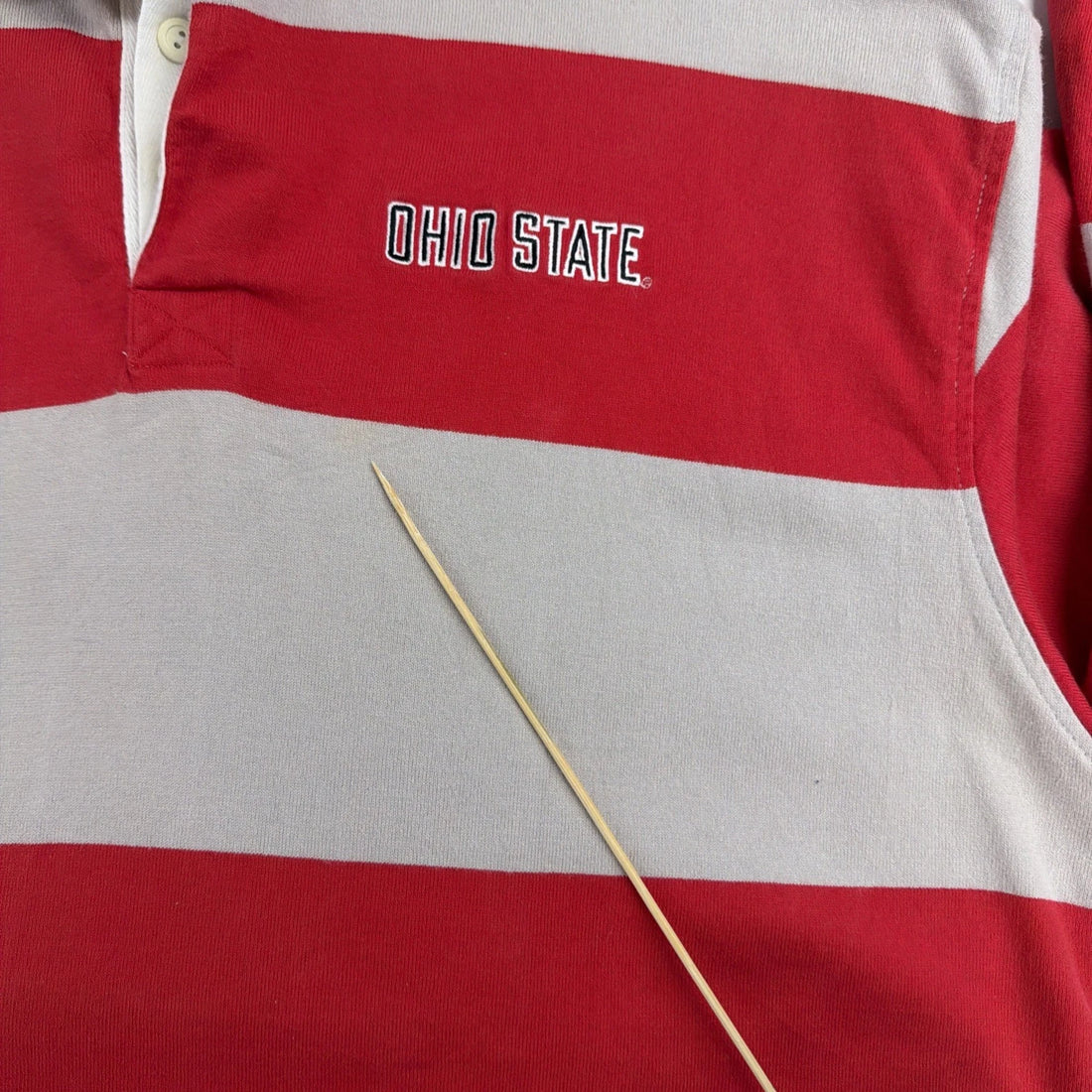Vintage Ohio State Buckeyes Nike Rugby Shirt Size 2XL NCAA