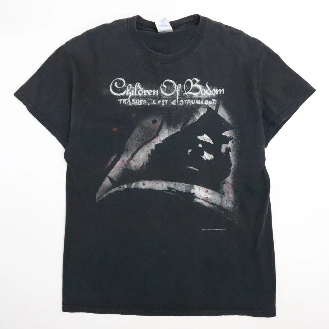 Vintage Children Of Bodom Trashed Lost Sprung Out T-Shirt Size Large 2004