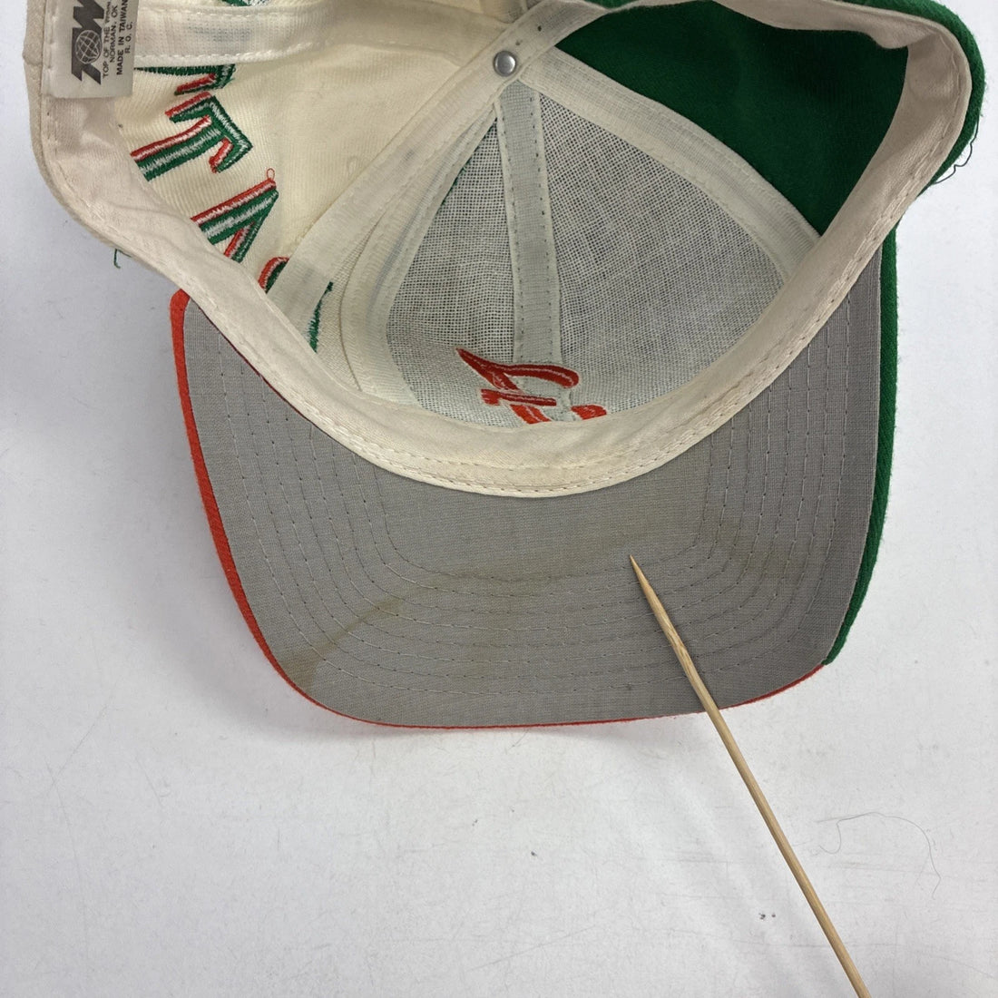 Vintage Florida A&M Rattlers Top Of The World Wool Snapback Hat OSFA FAMU NCAA