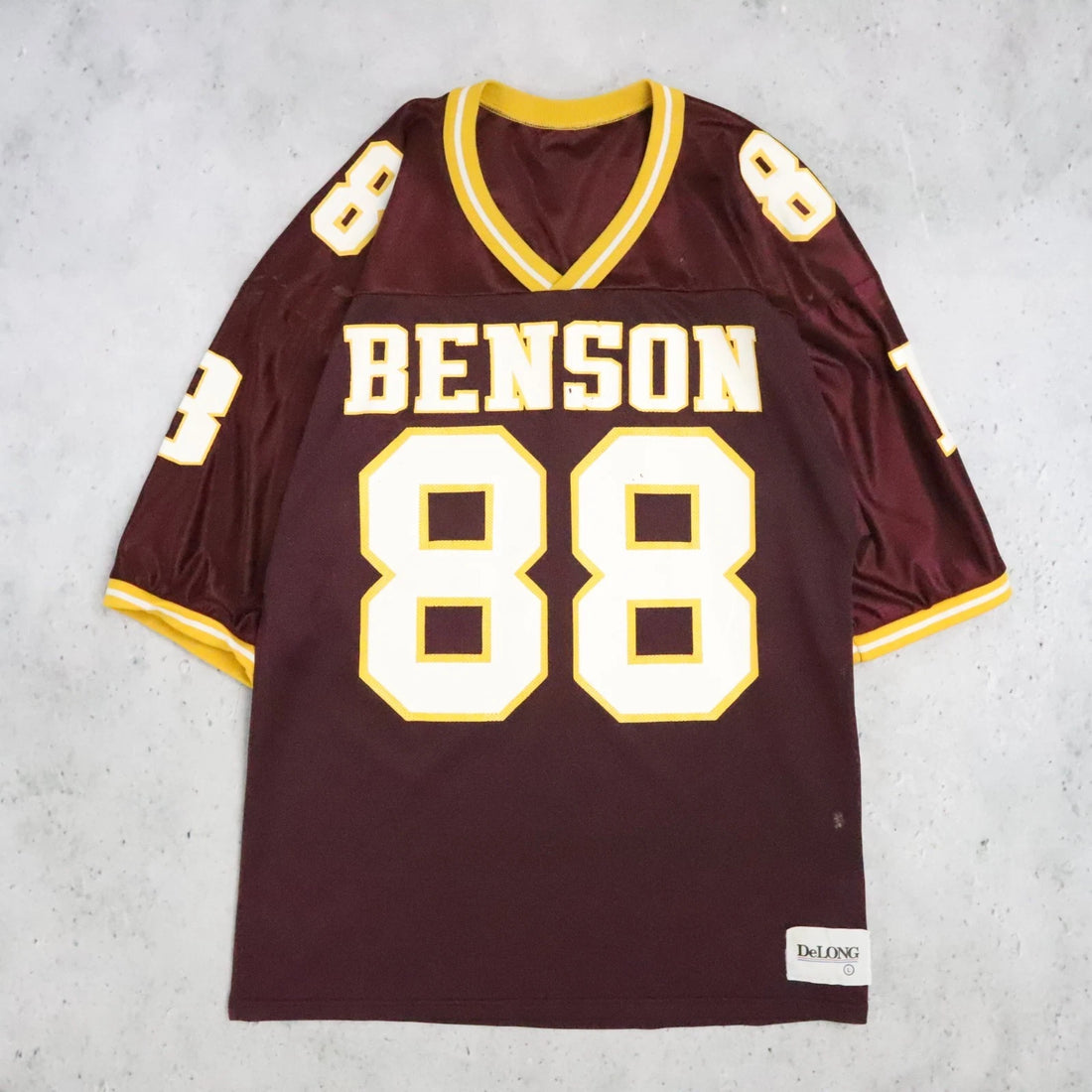 Vintage Benson DeLong Football Jersey Size Large