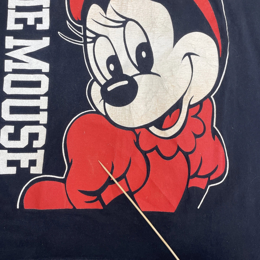 Vintage Minnie Mouse Disney T-Shirt Size 4XL Double Sided 90s