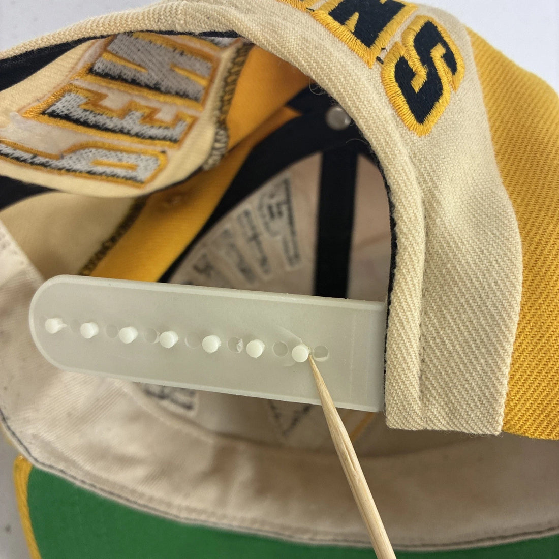 Vintage Pittsburgh Penguins Blockhead Snapback Hat OSFA NHL