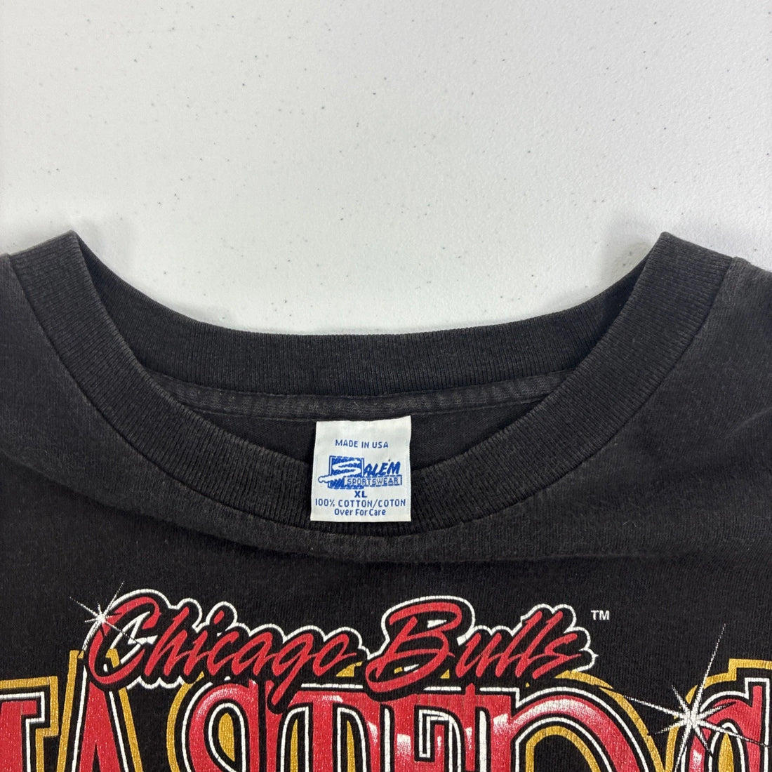 Vintage Chicago Bulls Masters Of The Rings Salem T-Shirt Size XL 90s NBA