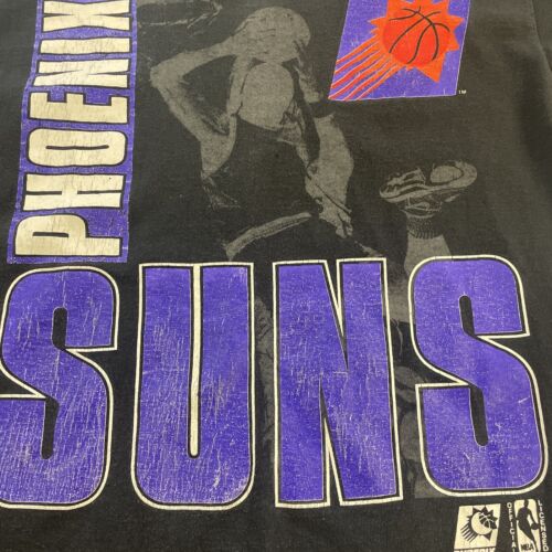 Vintage Phoenix Suns T-Shirt Size Medium 90s NBA